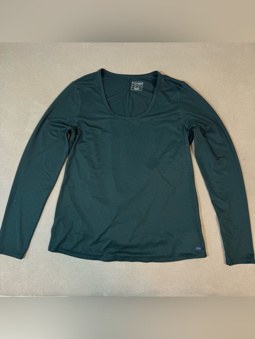 Women’s Cycle House by Marika L Forest Green Lightweight Long Sleeve Cycling Top